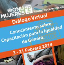 Diálogo Virtual: Conocimiento sobre Capacitación para la Igualdad de Género