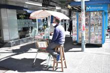 vendedor callejero