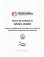 Tapa del Informe